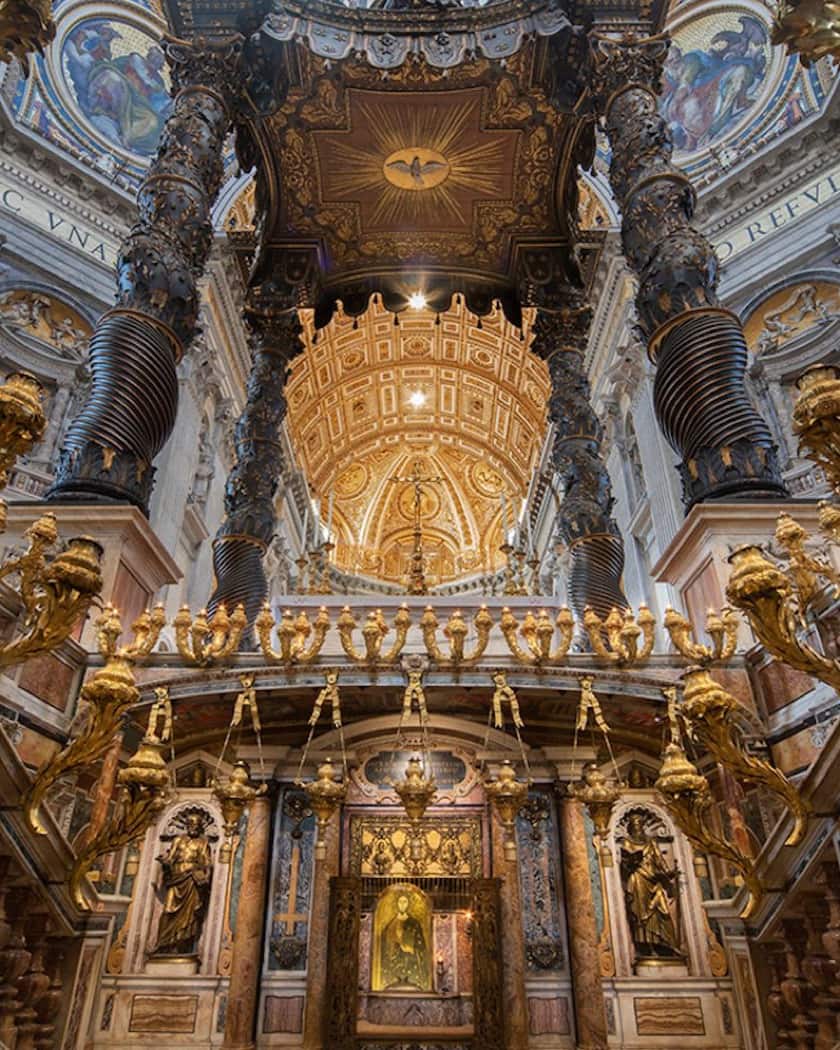 basilique saint pierre monument majeur vatican rome italie