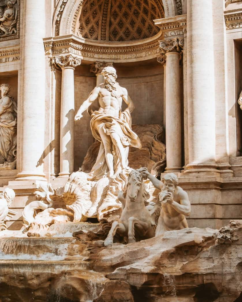 Post View: fontaine trevi rome italie