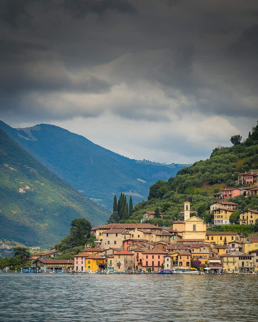 monte isola lac iseo lombardie italie