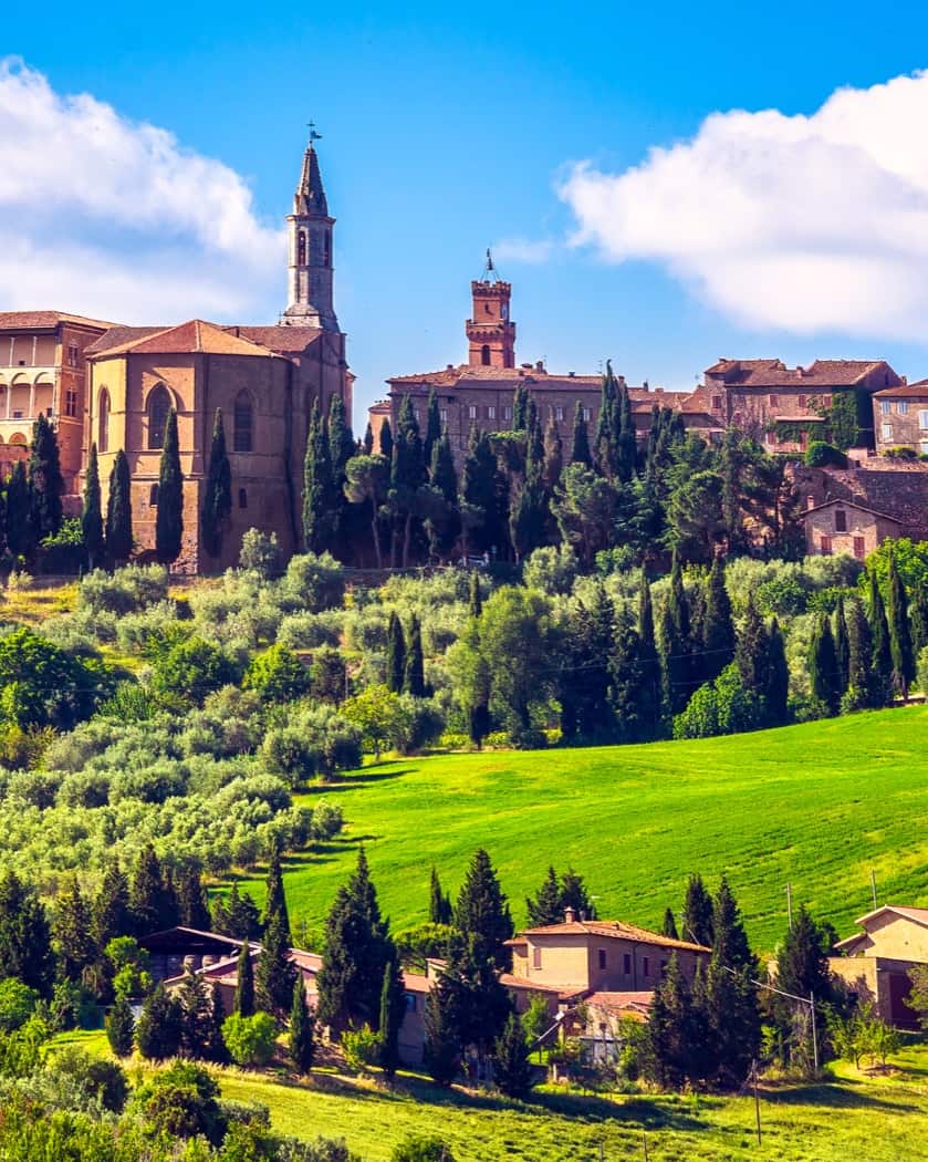 Post View: Pienza Toscane Italie
