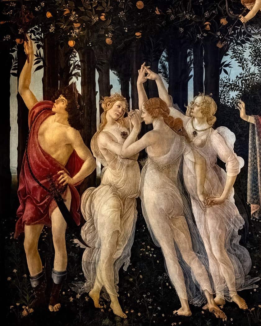 printemps primavera botticelli florence toscane italie