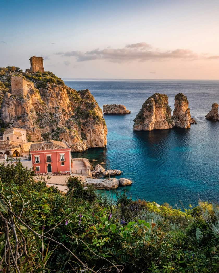 Post View: tonnara scopello castellammare golfe sicile italie