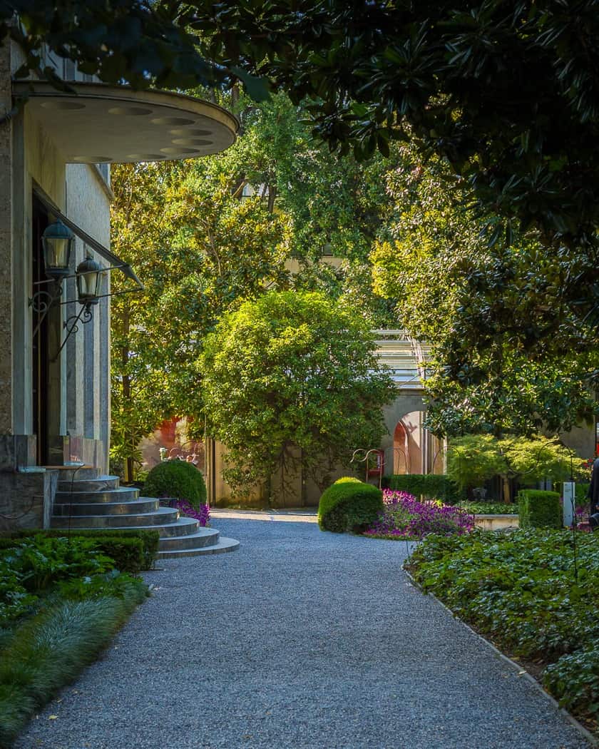 villa necchi milan modernisme italie